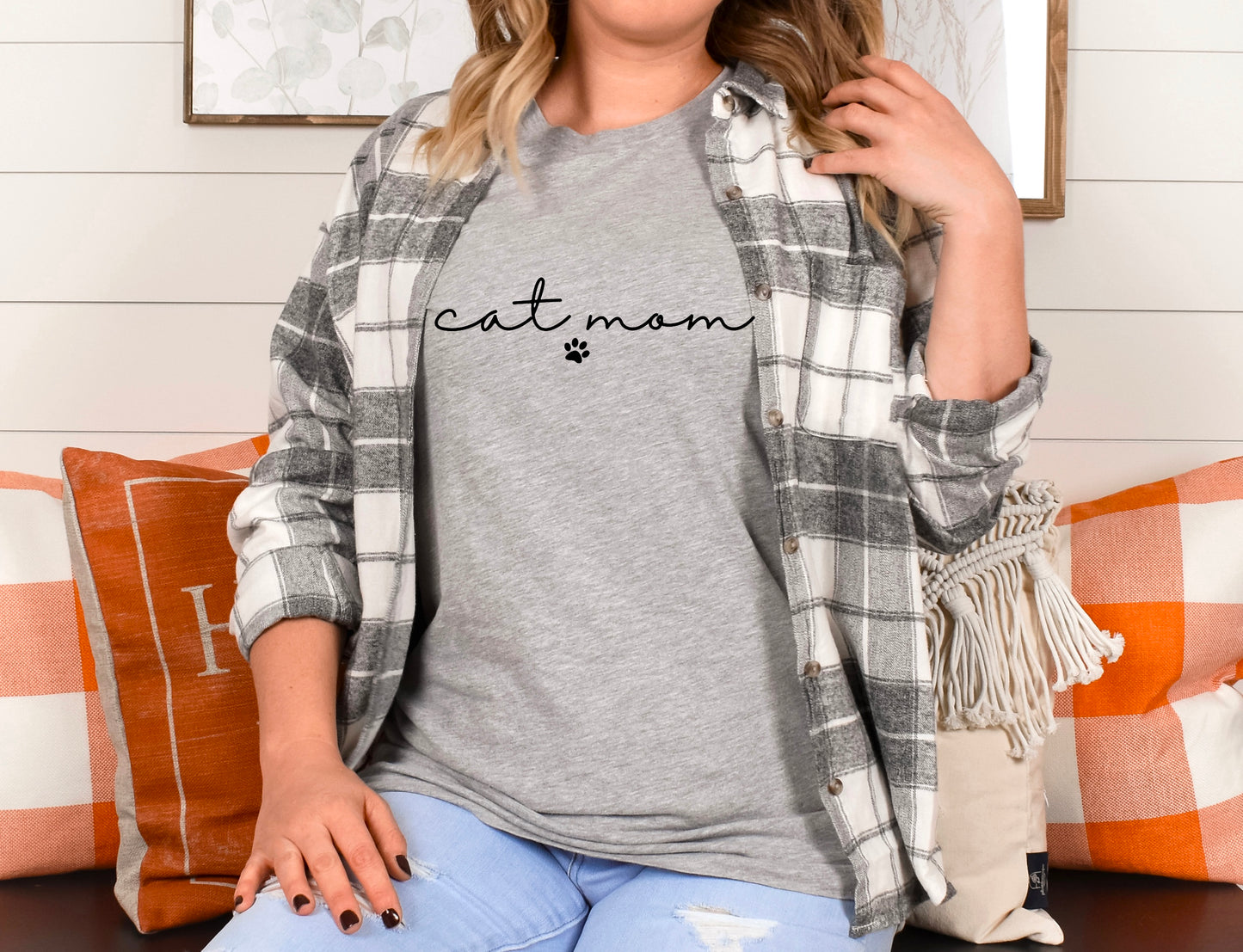 Cat Mom Super Soft TShirt