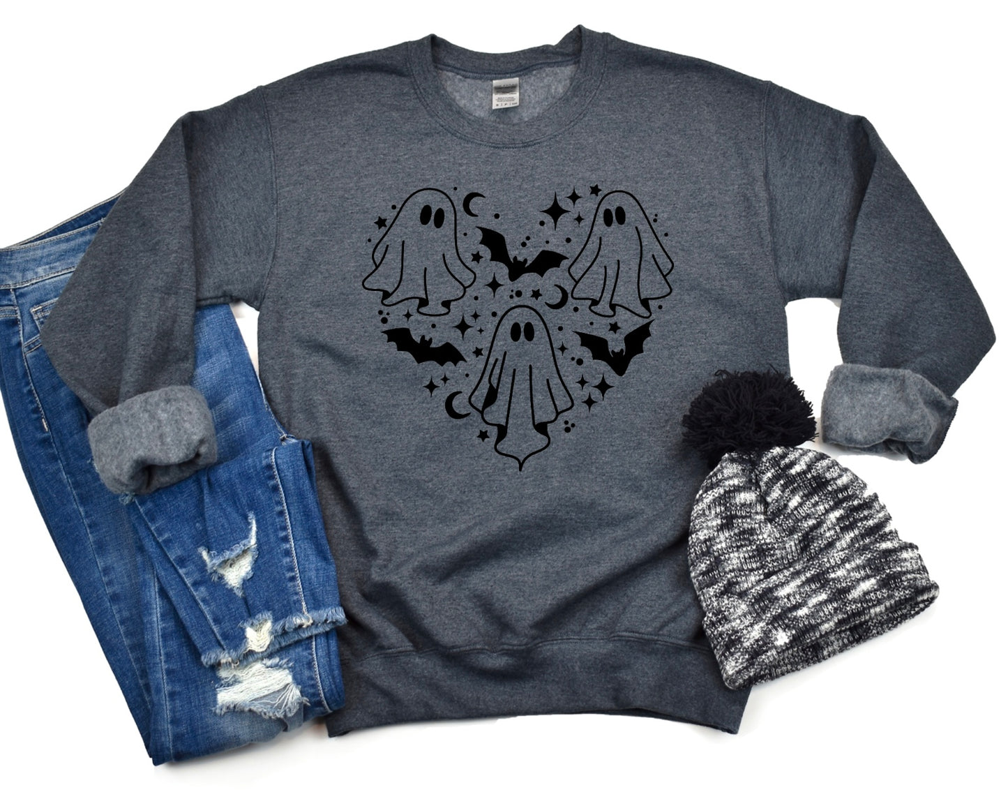 Ghost Heart Crewneck