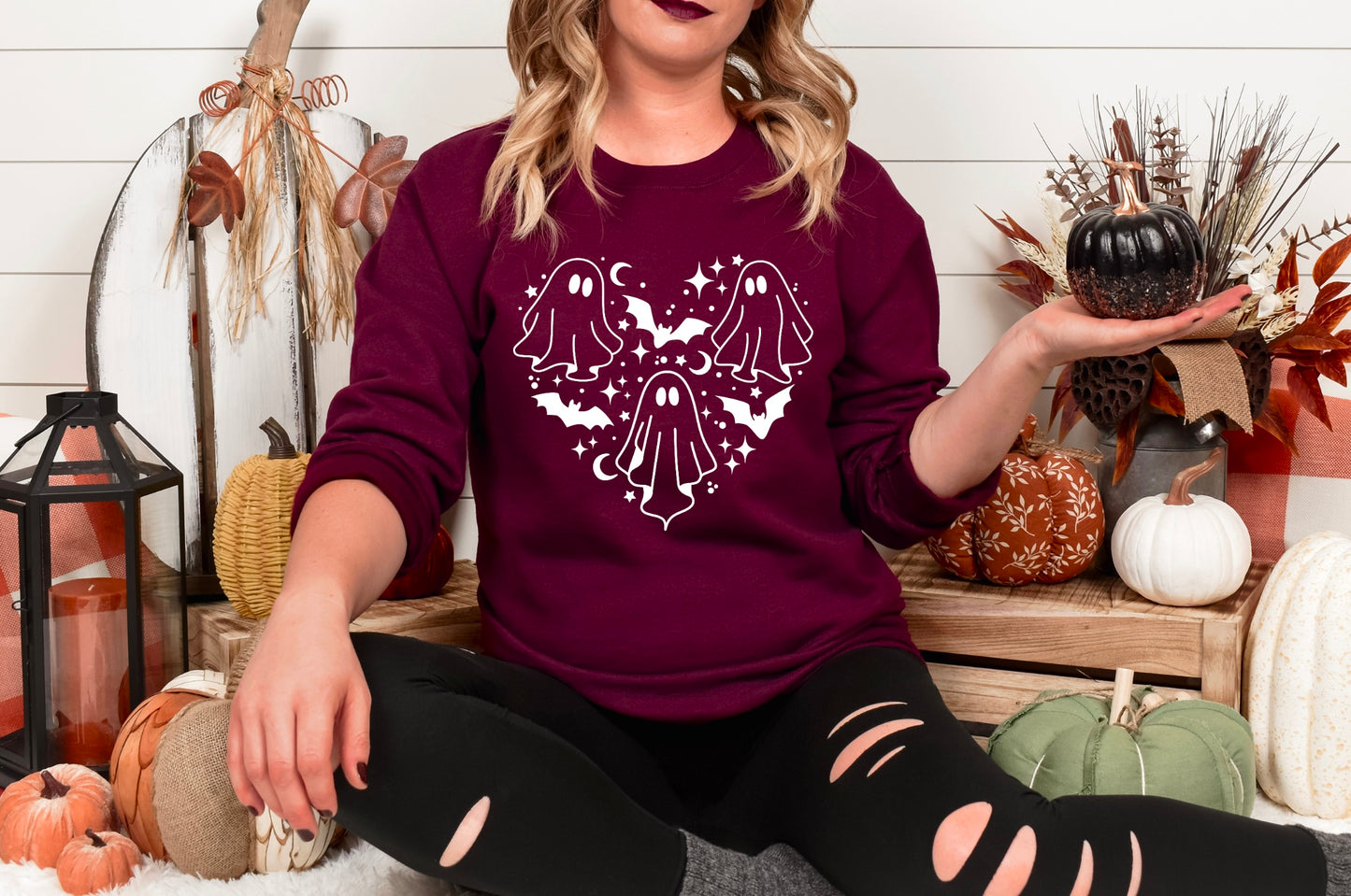 Ghost Heart Crewneck