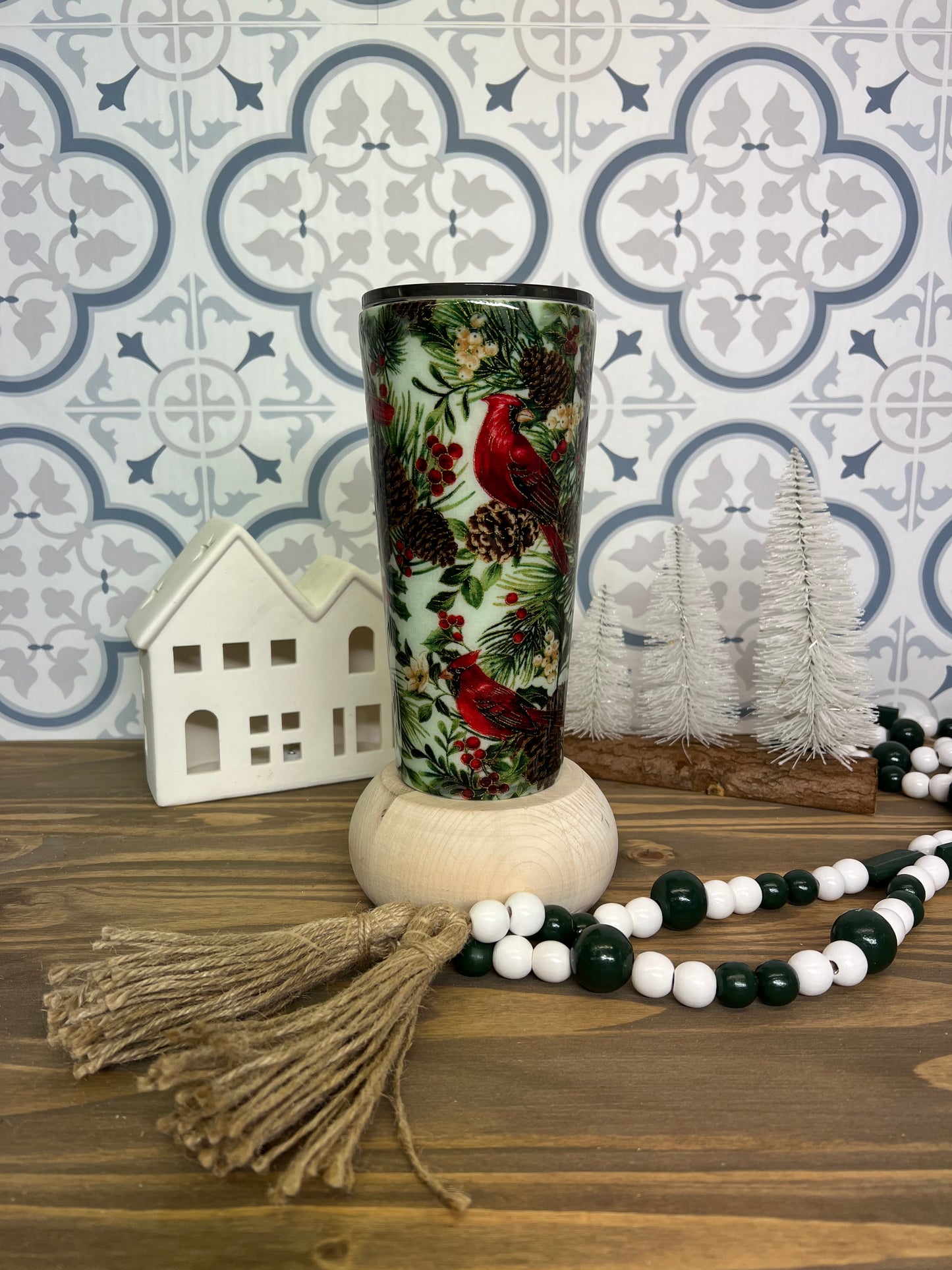 Christmas Cardinal Tumbler