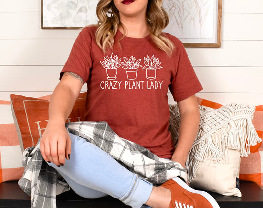 Crazy Plant Lady Super Soft TShirt