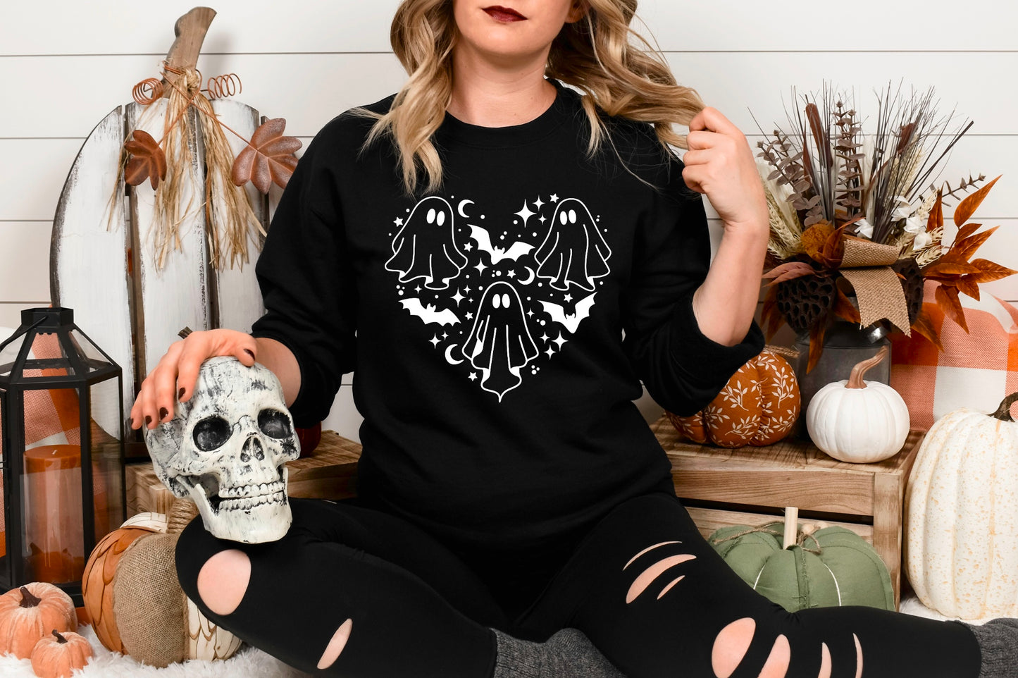 Ghost Heart Crewneck