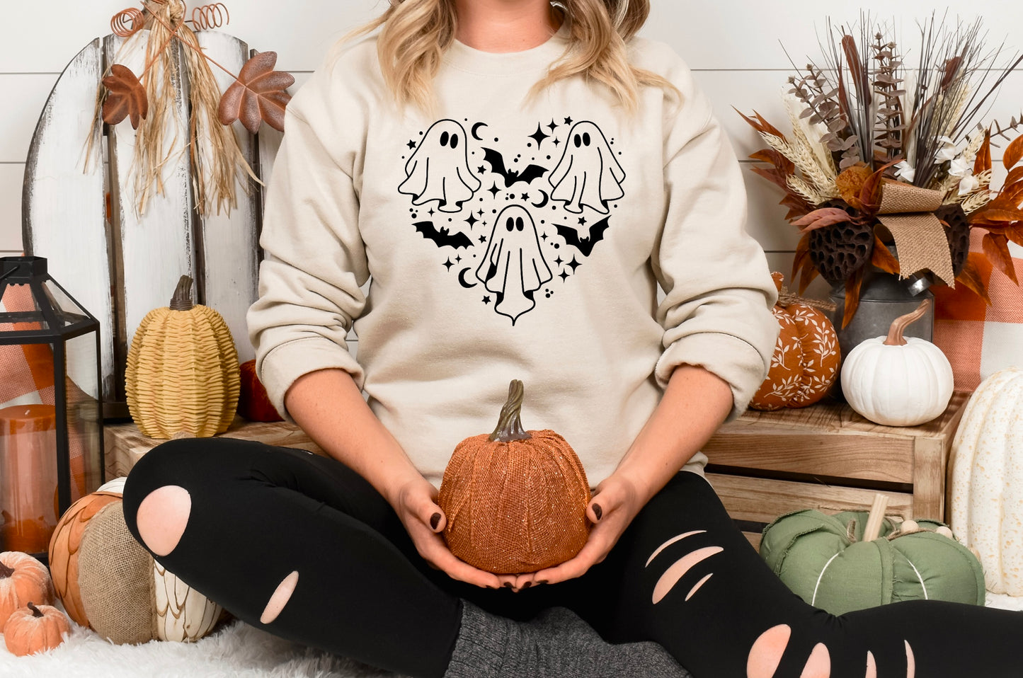 Ghost Heart Crewneck