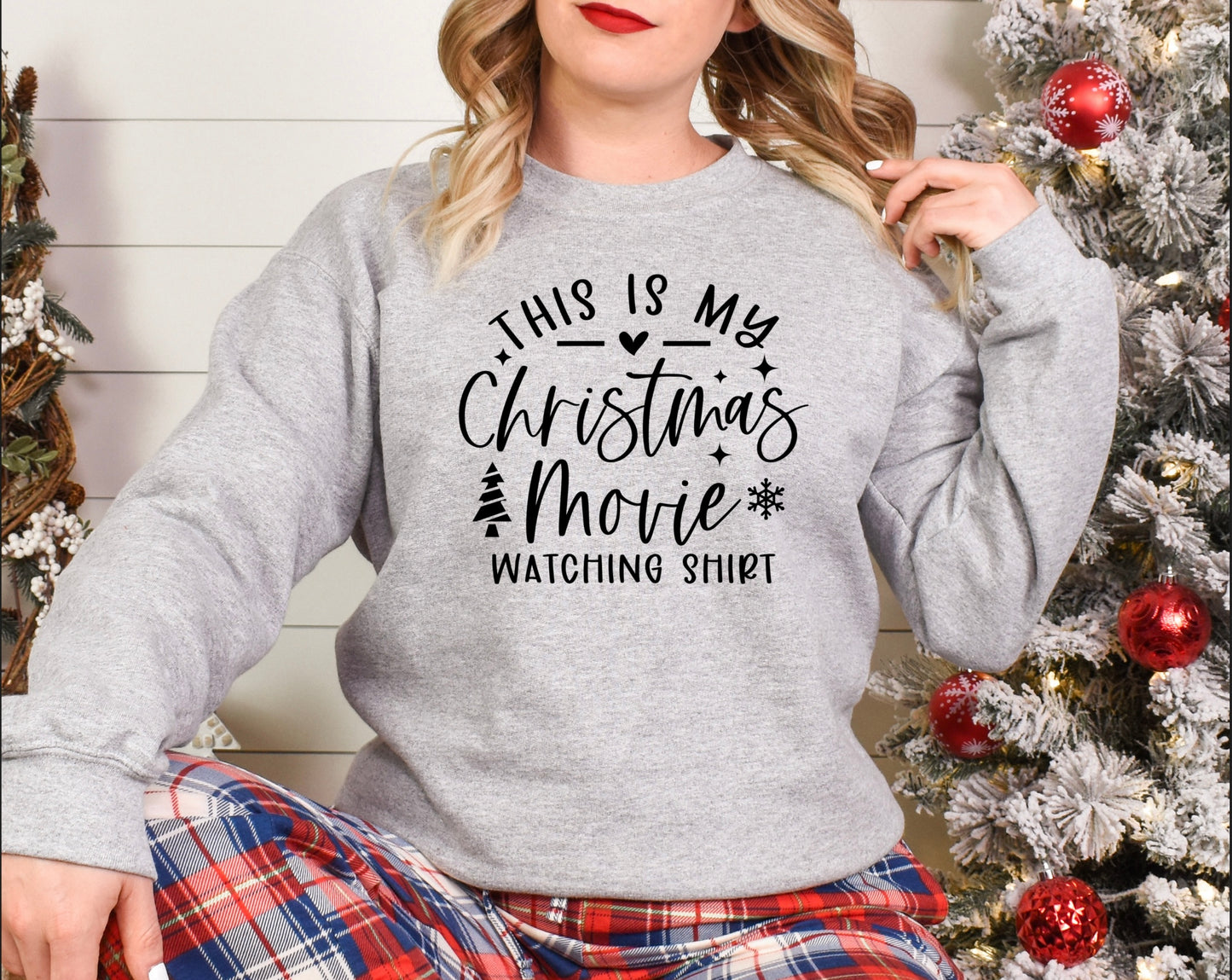 This Is My Christmas Movie Crewneck