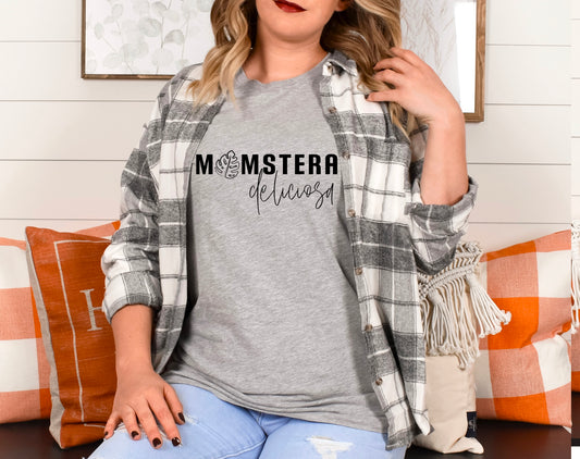 "Mom"stera Deliciosa Super Soft TShirt