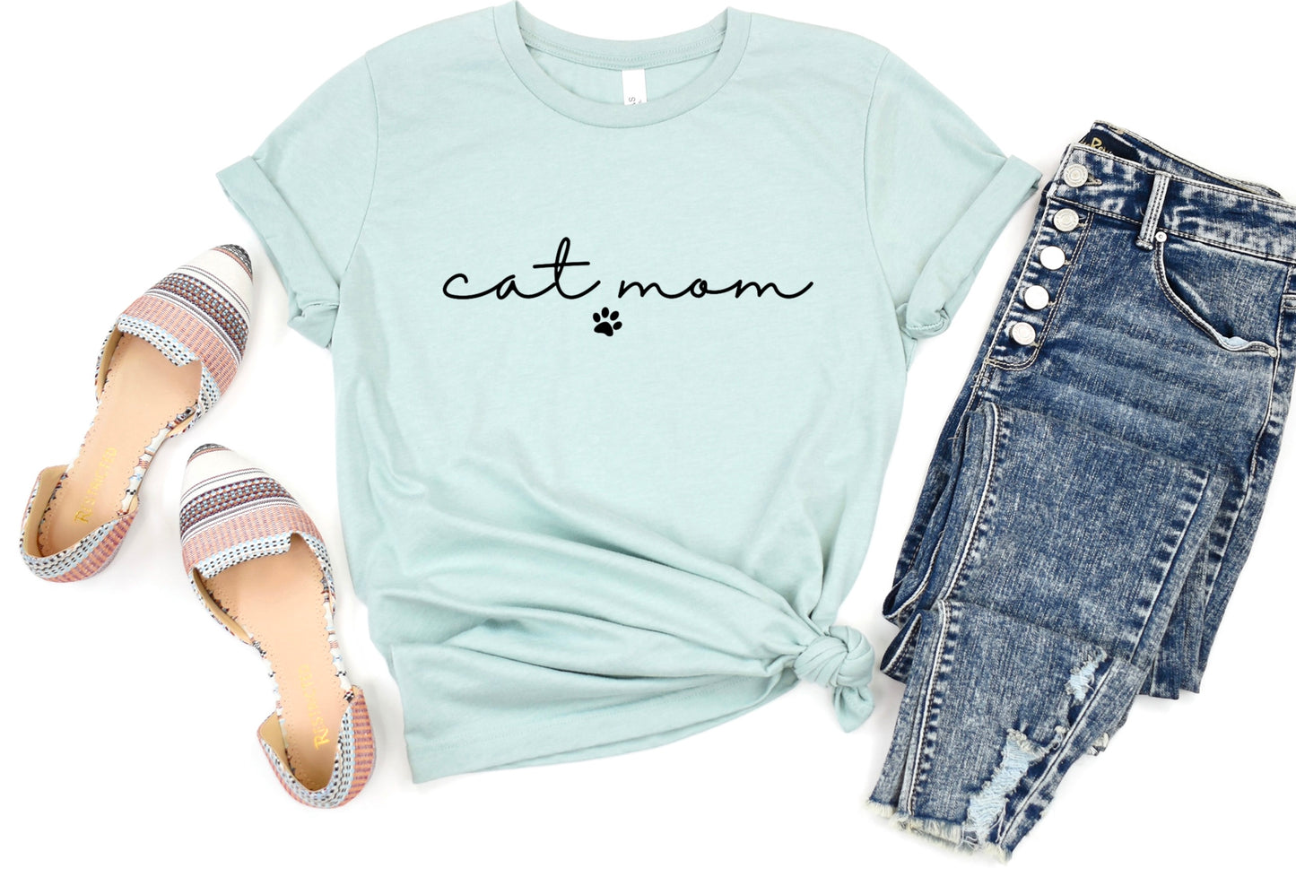Cat Mom Super Soft TShirt