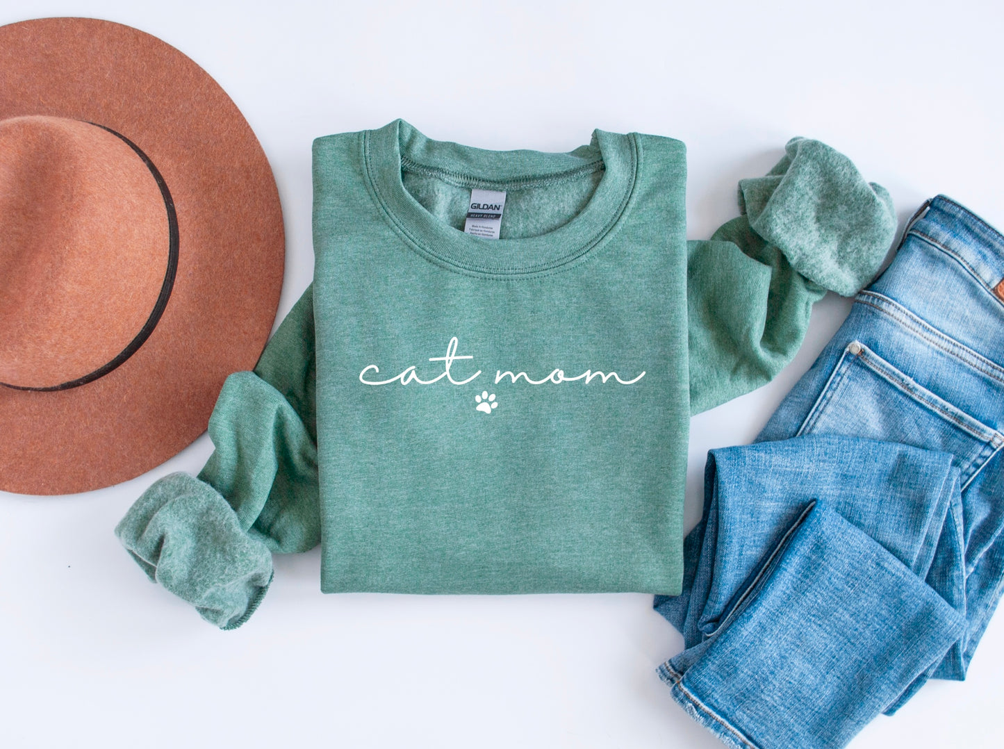 Cat Mom Super Soft Crewneck