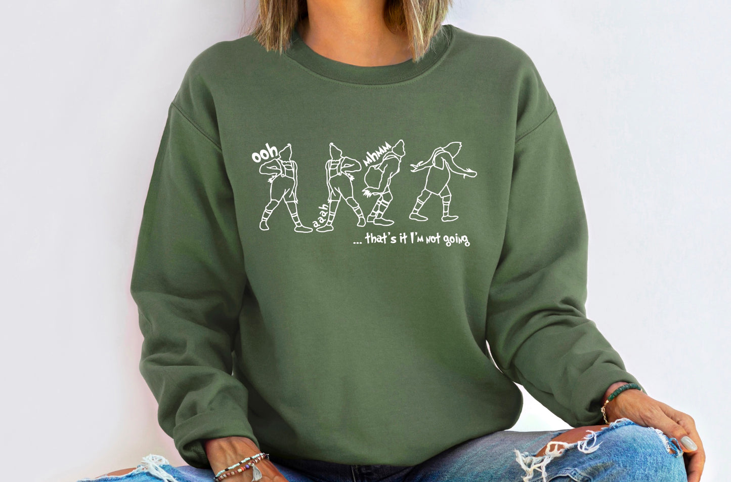That's It! I'm Not Going! Crewneck - Grinch Flash Sale!