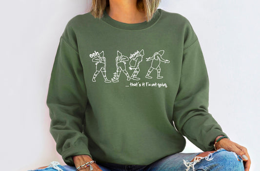 That's It! I'm Not Going! Crewneck - Grinch Flash Sale!