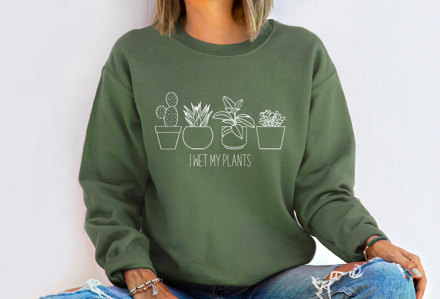 I Wet My Plants! Super Soft Crewneck