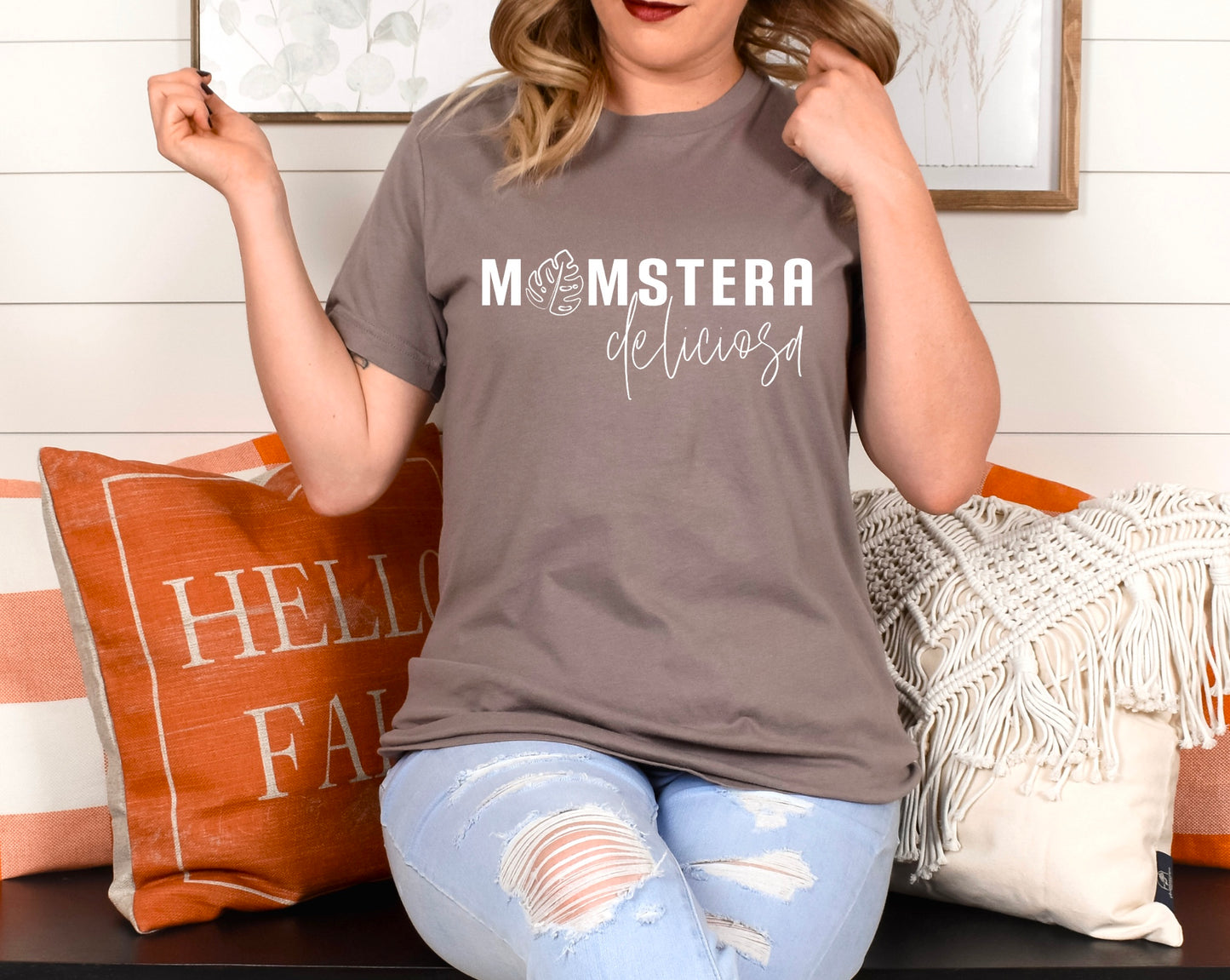 "Mom"stera Deliciosa Super Soft TShirt