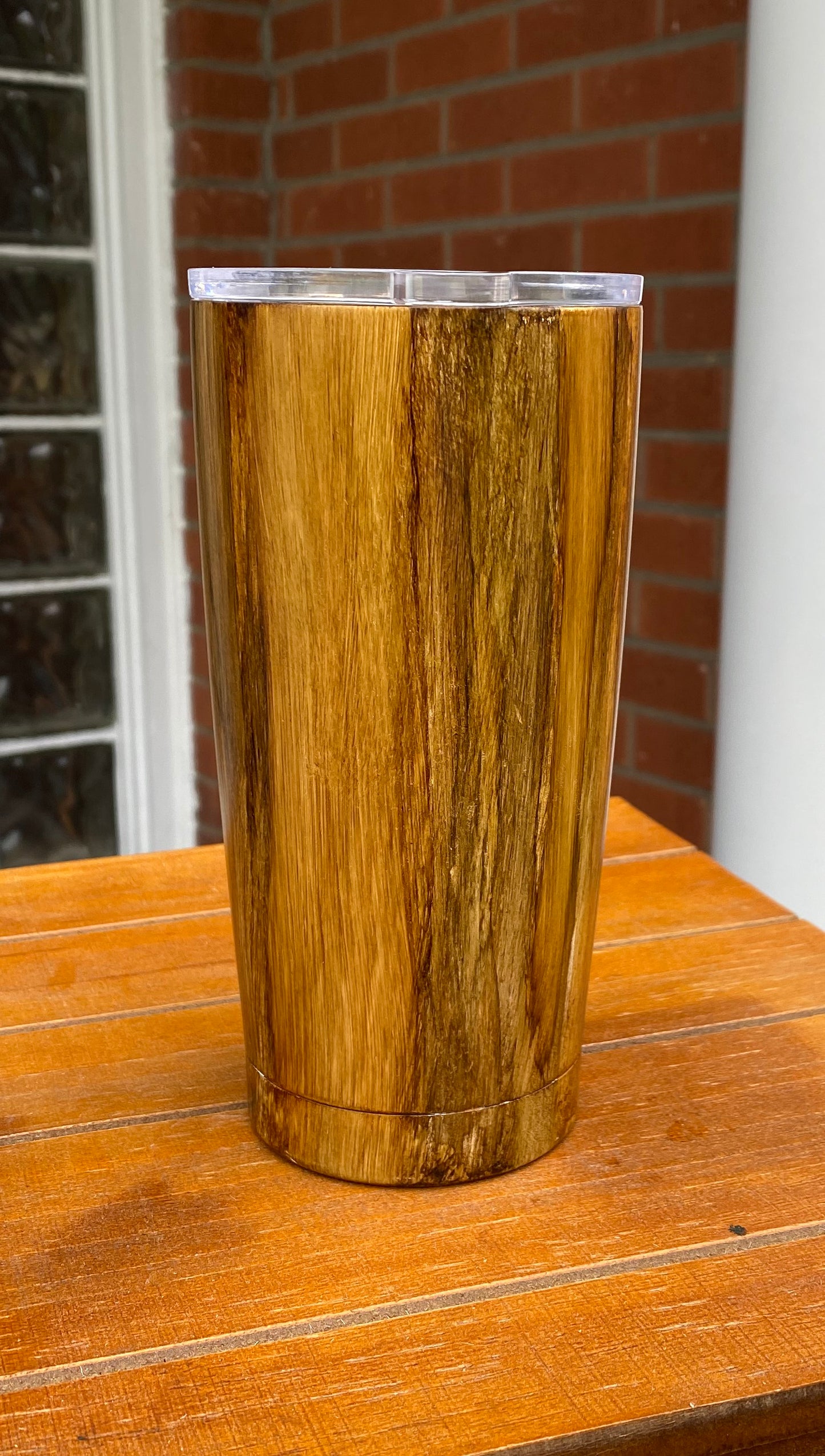 Number One Dad Whiskey Barrel Tumbler